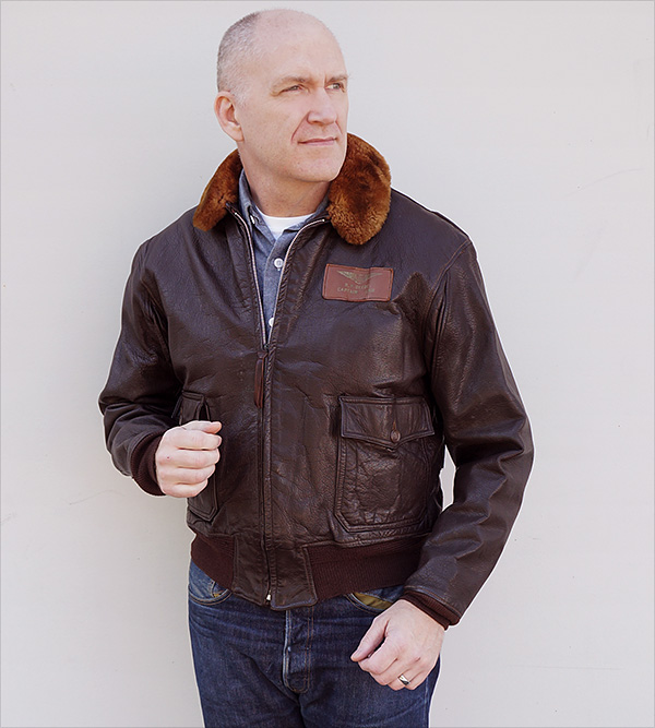 Good Wear Leather Coat Company — Sale Vintage G-1 MIL-J-7823 Flight Jacket