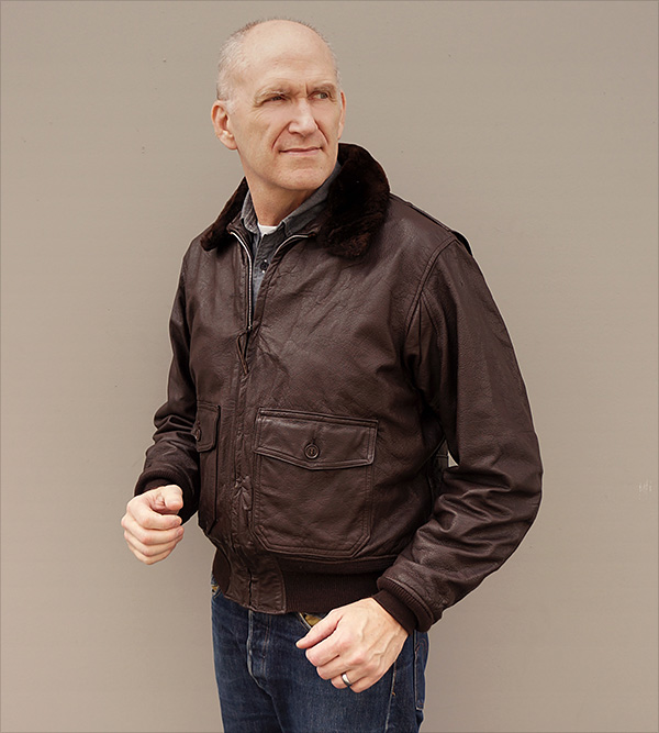 Original Cagleco Sportswear U. S. Navy G-1 MIL-J-7823 Flight Jacket