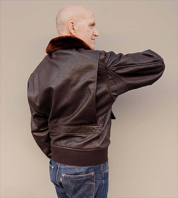 Cagleco Sportswear G-1 U.S. Navy Goatskin Flight Jacket