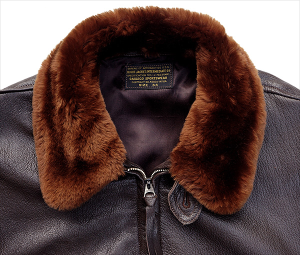 Cagleco Sportswear G-1 U.S. Navy Goatskin Flight Jacket