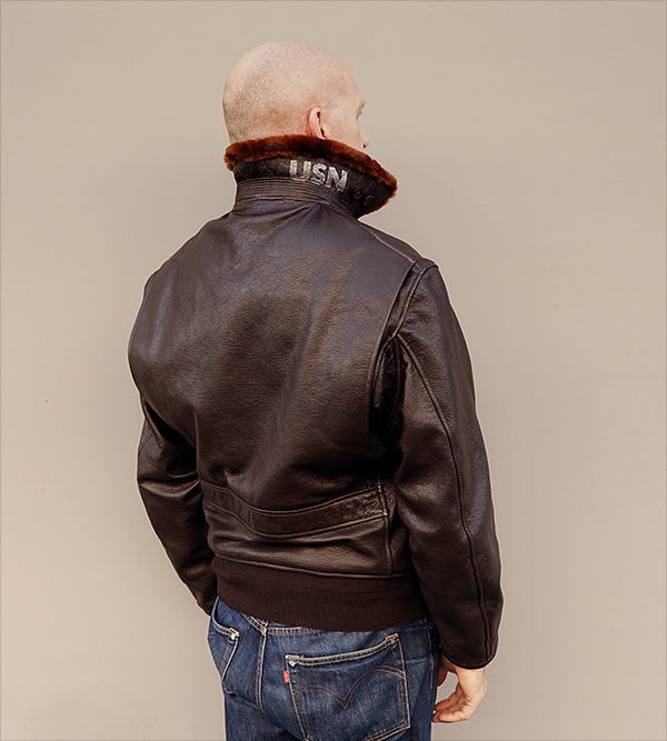 Cagleco Sportswear G-1 U.S. Navy Goatskin Flight Jacket