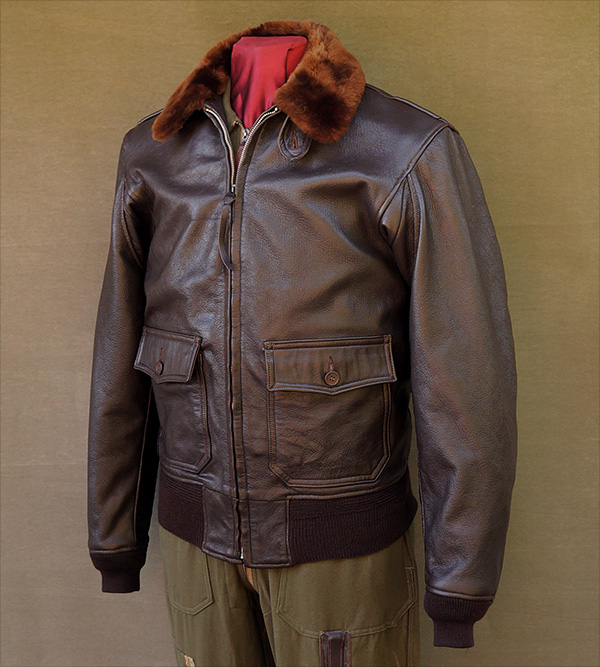 Cagleco Sportswear G-1 U.S. Navy Goatskin Flight Jacket