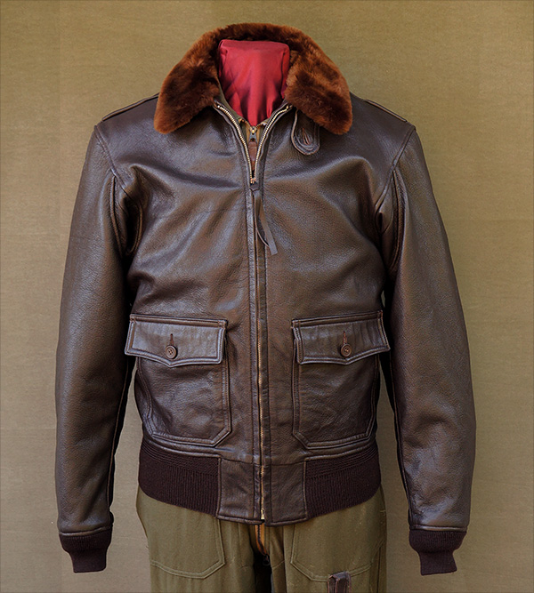 Cagleco Sportswear G-1 U.S. Navy Goatskin Flight Jacket