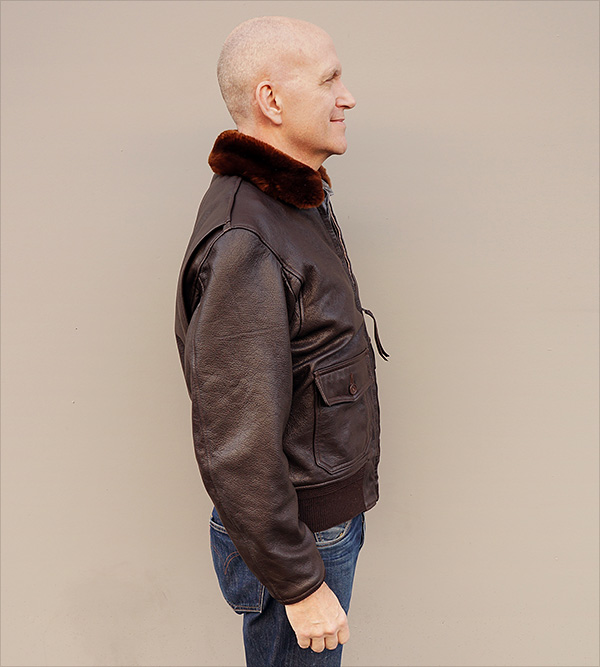 Cagleco Sportswear G-1 U.S. Navy Goatskin Flight Jacket