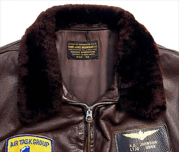 Cagleco Sportswear G-1 U.S. Navy Goatskin Flight Jacket