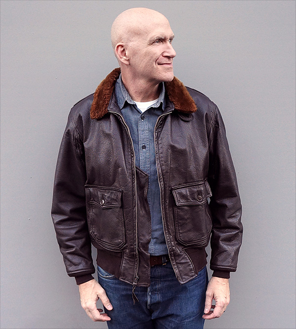 Cagleco Sportswear G-1 U.S. Navy Goatskin Flight Jacket
