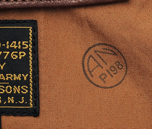 I. Chapman & Sons Spiewak Type A-2 Army Air Corps Goatskin Flight Jacket