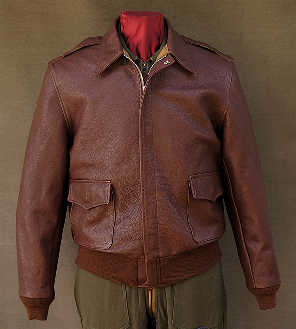 I. Chapman & Sons Spiewak Type A-2 Army Air Corps Goatskin Flight Jacket