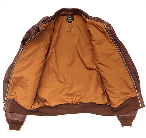 I. Chapman & Sons Spiewak Type A-2 Army Air Corps Goatskin Flight Jacket