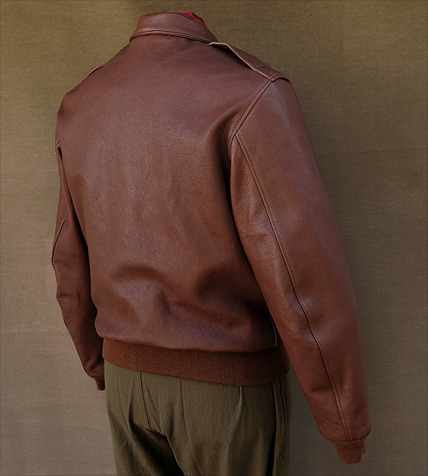I. Chapman & Sons Spiewak Type A-2 Army Air Corps Goatskin Flight Jacket