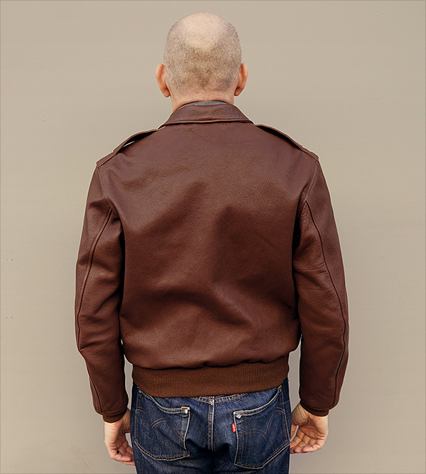 I. Chapman & Sons Spiewak Type A-2 Army Air Corps Goatskin Flight Jacket