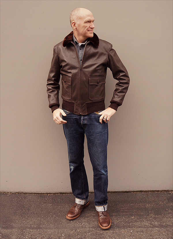 Bill Kelso L.W. Foster G-1 55J14 Flight Jacket