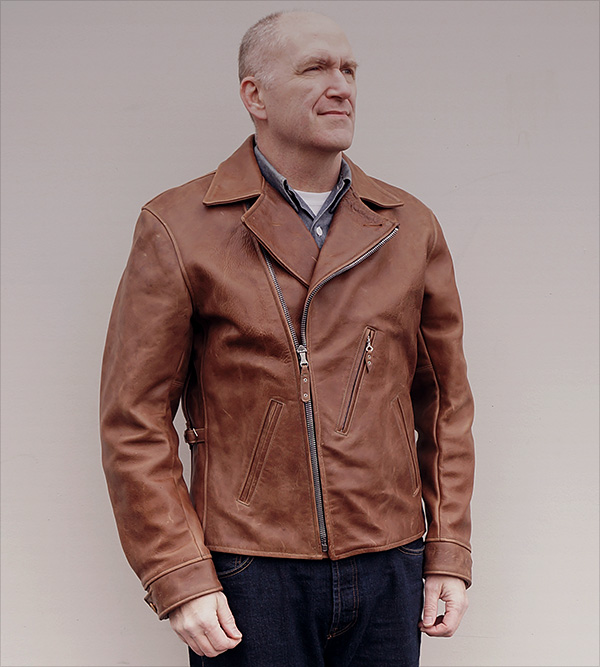 Good Wear Leather Coat Company — Sale Californian Mojave Half-Belt Jacket