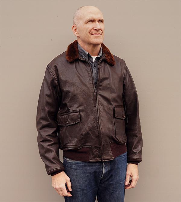 Original Cagleco Sportswear U. S. Navy G-1 MIL-J-7823 Flight Jacket