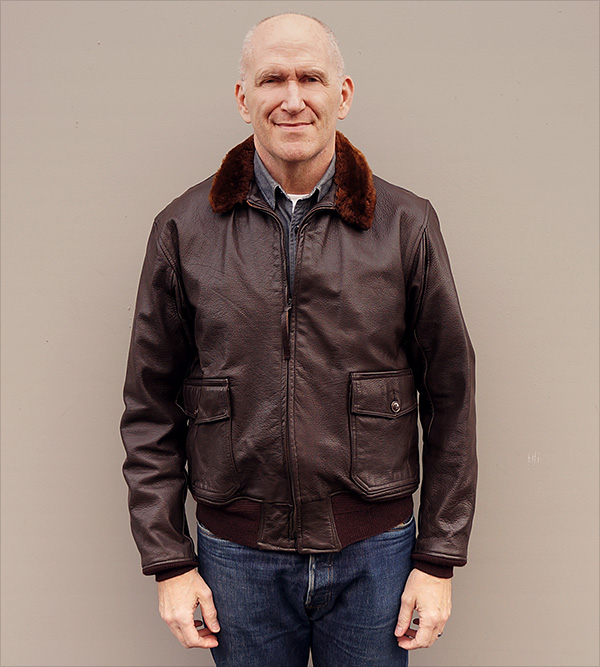 Original Cagleco Sportswear U. S. Navy G-1 MIL-J-7823 Flight Jacket