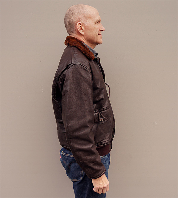Original Cagleco Sportswear U. S. Navy G-1 MIL-J-7823 Flight Jacket