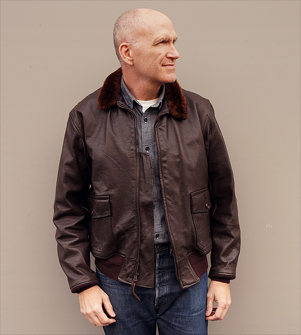 Original Cagleco Sportswear U. S. Navy G-1 MIL-J-7823 Flight Jacket