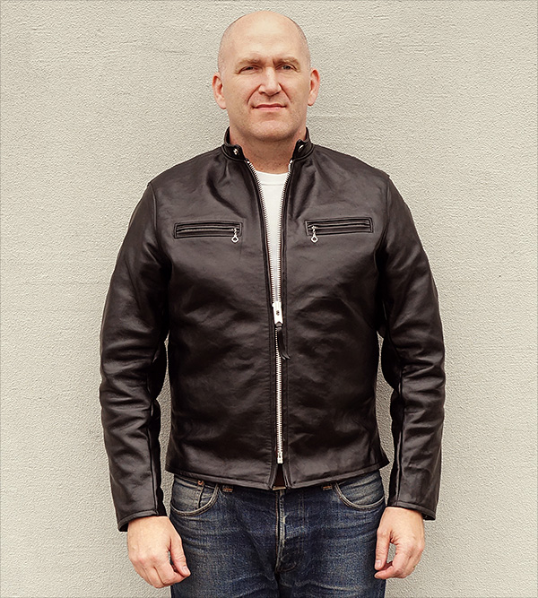 Good Wear Leather Coat Company — Sale Cafe Racer Jacket