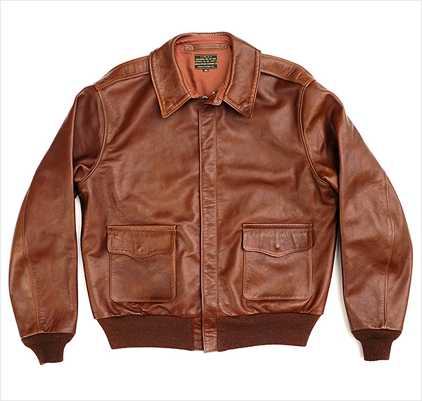 Good Wear Leather Coat Company — Sale Rough Wear 42-1401-P A-2 Jacket