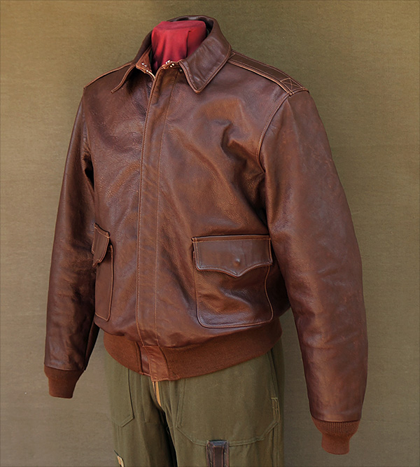 Rough Wear W535-AC-16159 Type A-2 Army Air Force Horsehide Flight Jacket