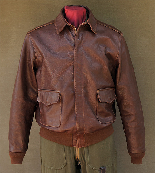 Rough Wear W535-AC-16159 Type A-2 Army Air Force Horsehide Flight Jacket