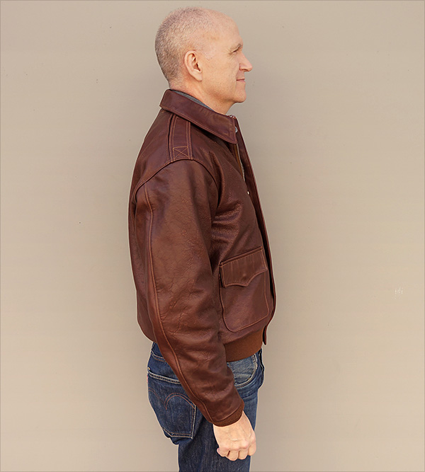 Rough Wear W535-AC-16159 Type A-2 Army Air Force Horsehide Flight Jacket