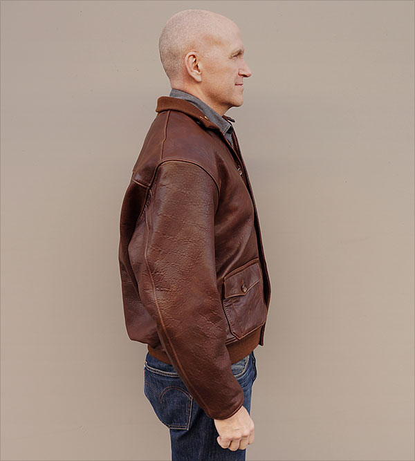 Good Wear 1930s Sheepskin Type A-1 Flight Jacket