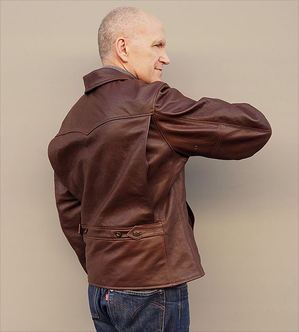 Good Wear Californian Ventura Horsehide Half-Belt 1930s Jacket