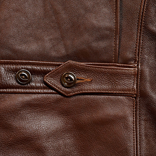 Good Wear Californian Ventura Horsehide Half-Belt 1930s Jacket