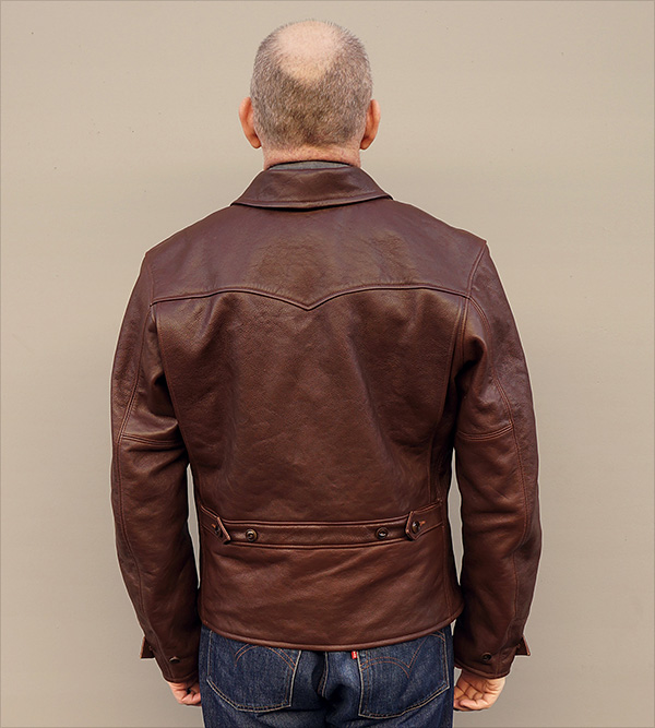 Good Wear Californian Ventura Horsehide Half-Belt 1930s Jacket