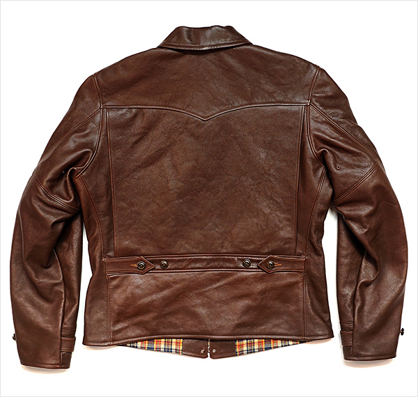 Good Wear Californian Ventura Horsehide Half-Belt 1930s Jacket