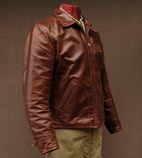 Good Wear Ventura Horween Horsehide Half Belt Leather Jacket