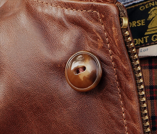 Good Wear Ventura Horween Horsehide Half Belt Leather Jacket