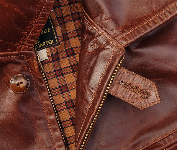 Good Wear Ventura Horween Horsehide Half Belt Leather Jacket