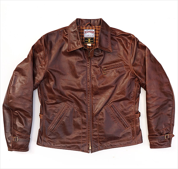 Good Wear Ventura Horween Horsehide Half Belt Leather Jacket