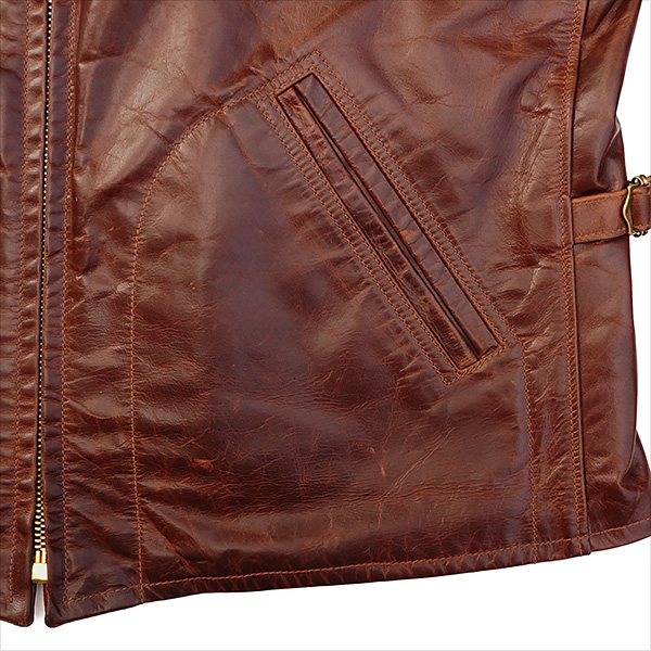 Good Wear Ventura Horween Horsehide Half Belt Leather Jacket