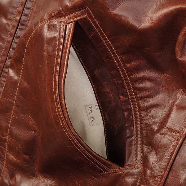 Good Wear Ventura Horween Horsehide Half Belt Leather Jacket