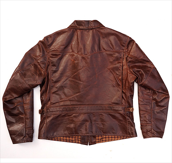 Good Wear Ventura Horween Horsehide Half Belt Leather Jacket