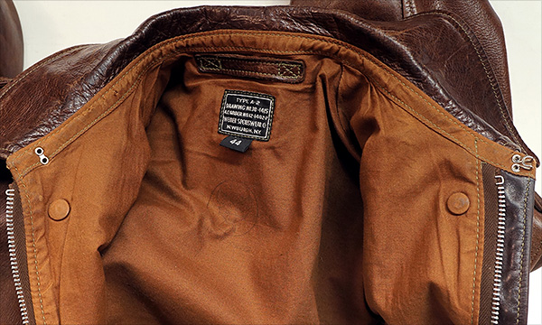 Werber Sportswear 42-1402-P Type A-2 Army Air Force Shinki Horsehide Flight Jacket