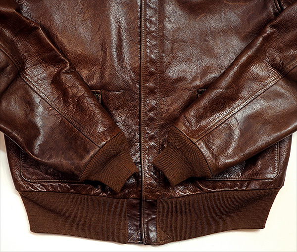 Werber Sportswear 42-1402-P Type A-2 Army Air Force Shinki Horsehide Flight Jacket