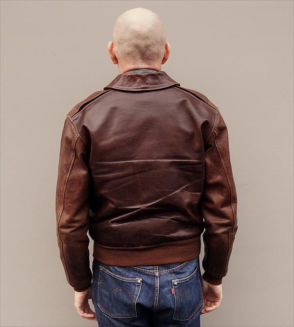 Werber Sportswear 42-1402-P Type A-2 Army Air Force Shinki Horsehide Flight Jacket