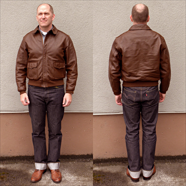 Good Wear Leather's Perry Sportswear Type A-2 Full View