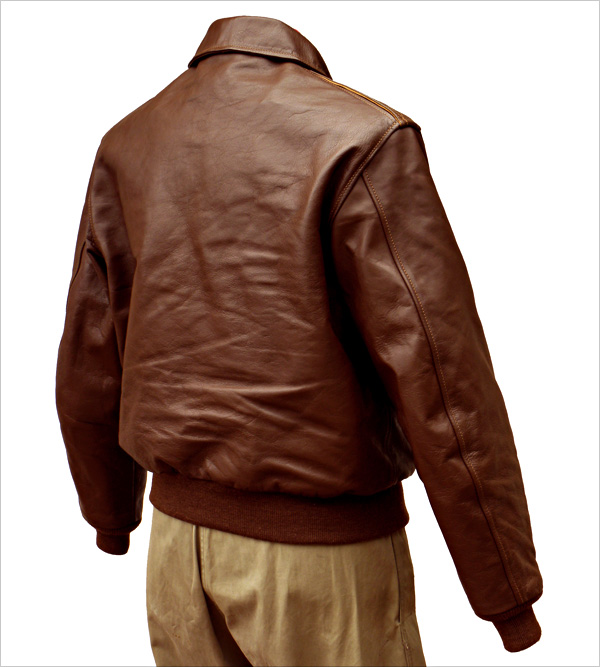 Good Wear Leather's Perry Sportswear Type A-2 Reverse View