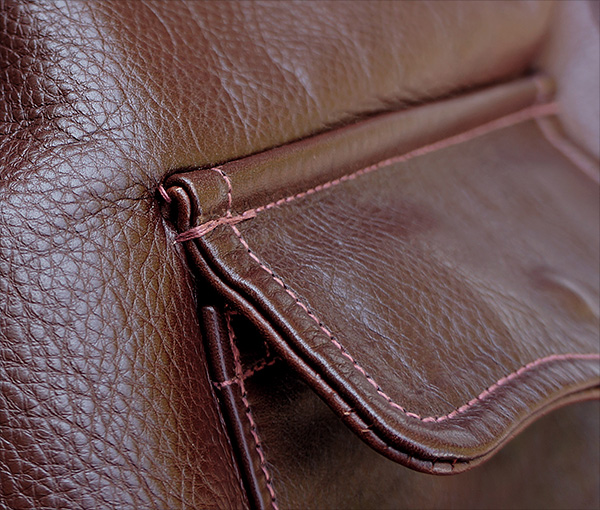 Good Wear Leather Perry Sportswear Type A-2 Front View