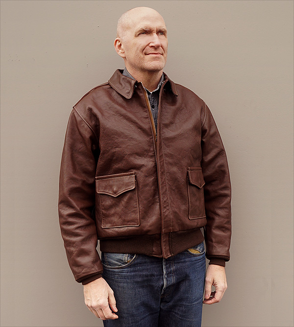 Good Wear Leather's Poughkeepsie Type A-2 Flight Jacket