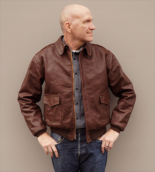 Good Wear Leather's Poughkeepsie Type A-2 Flight Jacket