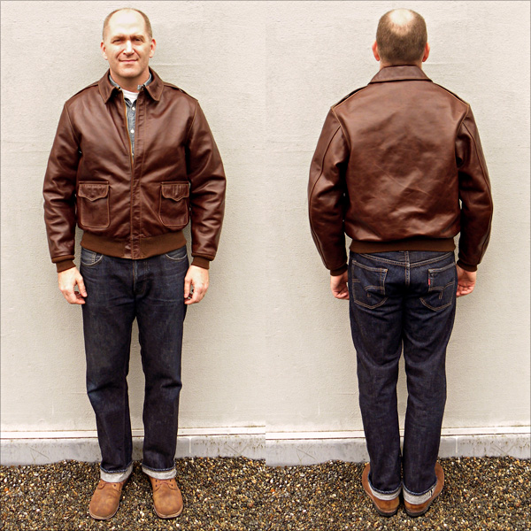 Good Wear Leather Coat Company — Rough Wear W535-AC-27752 Type A-2 Jacket