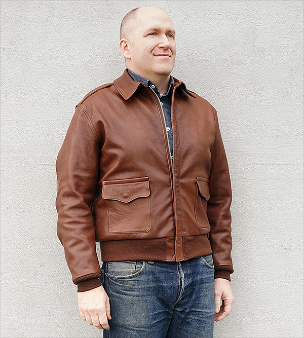 Good Wear Leather Coat Company — Rough Wear W535-AC-18091 Type A-2