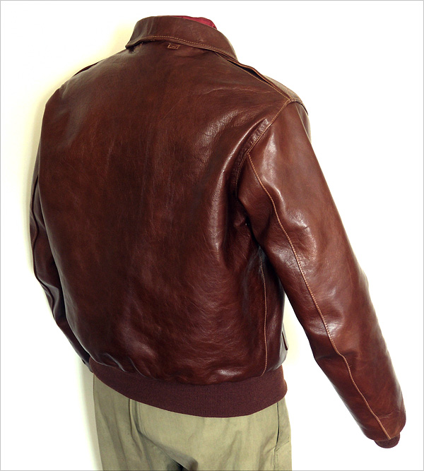 Good Wear Leather's Star Sportswear Type A-2 Jacket Reverse View