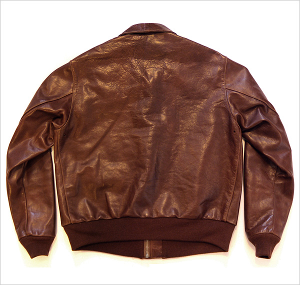 Good Wear Leather's Star Sportswear Type A-2 Jacket Flat Reverse